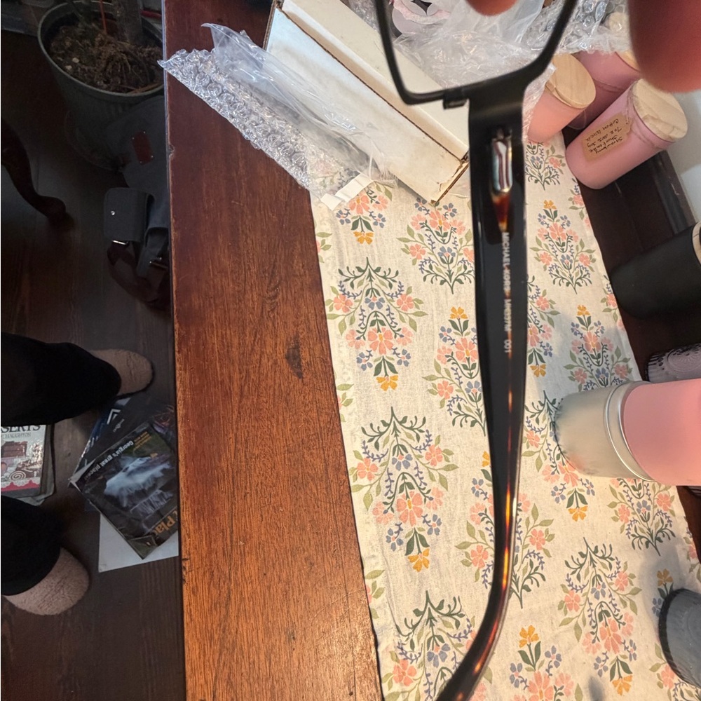 Michael Kors Black Rectangular Eyeglasses - image 5